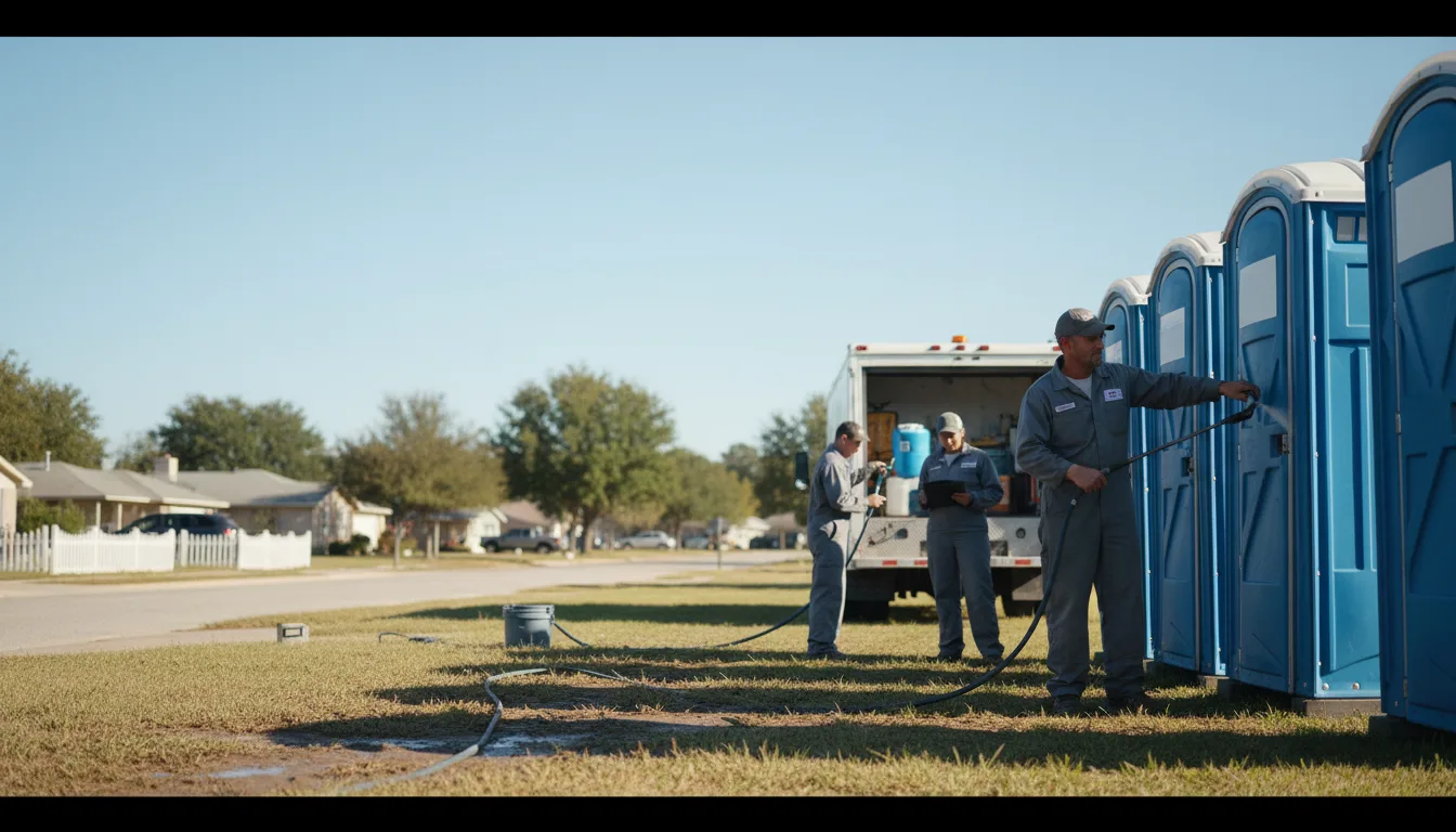 Long-Term Portable Toilet Rental in Loreauville, LA near me